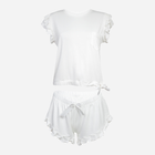 Piżama (spodenki + koszula) DKaren Set Lulu XS Ecru (5903251011588) - obraz 3