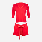 Piżama (spodenki + bluza) DKaren Set Edith 2XL Red (5903251469440) - obraz 3