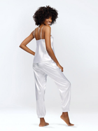 Piżama (spodnie + koszulka) DKaren Set Day XL White (5903251469860) - obraz 2