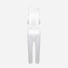 Piżama (spodnie + koszulka) DKaren Set Day XL White (5903251469860) - obraz 4