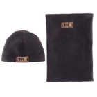 Комплект шапка флісова тактична з баффом Zelart 0312 Black - зображення 3