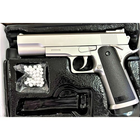 Страйкбольний пістолет Galaxy Colt 1911 Сталевий колір. арт. G053S - зображення 2