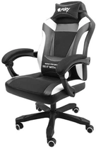 Fotel gamingowy Fury Gaming Chair Avenger M+ Black-White (NFF-1710) - obraz 3