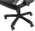 Fotel gamingowy Fury Gaming Chair Avenger M+ Black-White (NFF-1710) - obraz 9
