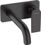 Зовнішня частина змішувача прихованого монтажу для раковини HANSGROHE Vernis Shape 71578670 чорний матовий