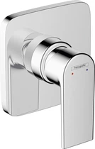 Зовнішня частина змішувача прихованого монтажу для душу HANSGROHE Vernis Shape 71658000 хром 1 споживач
