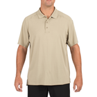 Футболка поло 5.11 Tactical Helios Short Sleeve Polo Silver Tan 3XL (41192-160)