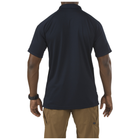 Футболка поло тактична з коротким рукавом 5.11 Tactical Performance Polo - Short Sleeve Synthetic Knit Dark Navy L (71049-724) - изображение 2