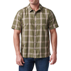 Сорочка тактична 5.11 Tactical Nate Short Sleeve Shirt Sage Green Plaid 2XL (71217-812) - изображение 1