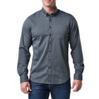 Сорочка тактична 5.11 Tactical Alpha Flex Long Sleeve Shirt Turbulence Dby XL (72491-184)