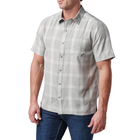 Сорочка тактична 5.11 Tactical Nate Short Sleeve Shirt Titan Grey Plaid XL (71217-674) - зображення 3