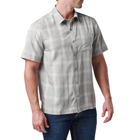 Сорочка тактична 5.11 Tactical Nate Short Sleeve Shirt Titan Grey Plaid XL (71217-674) - зображення 4