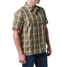 Сорочка тактична 5.11 Tactical Nate Short Sleeve Shirt Sage Green Plaid M (71217-812) - изображение 4