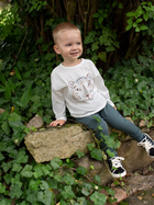 Дитяча футболка з довгими рукавами для хлопчика Pinokio Le Tigre 68 см Екрю (5901033278594) - зображення 2