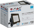Прожектор V-TAC Projektor LED 10W 4000K 735lm (20305) - зображення 4