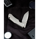 Нож складной карманный с клипсой Ruike M671-TZ Frame Lock - изображение 11