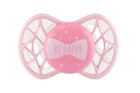 Пустушка симетричної форми Nuvita Air55 Cool 0m+ BE HAPPY Рожевий (NV7065RQ)