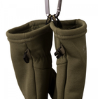 Перчатки флисовые тактические 2XL Оливка Helikon-Tex Rekawice Trekker Outback Gloves 2XL Зеленый зеленый (RK-TKO-RP-02-B07-2XL) M-T - изображение 2