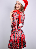 Халат жіночий DKaren Christmas Housecoat Dk S Christmas Pattern No. 12 (5903251429901) - зображення 3