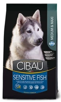 Сухий корм Farmina Cibau Sensitive Adult Medium & Maxi з чутливим травленням з рибою