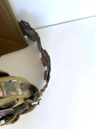 Плитоноска-тактичний військовий жилет Yakeda Multicam зі швидким скиданням, системою MOLLE та підсумками для магазинів - зображення 5