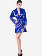 Podomka DKaren Housecoat Agnes 2 S Blue (5901780645182) - obraz 1