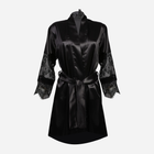 Халат жіночий DKaren Housecoat Beatrice M Black (5903251394070) - зображення 3
