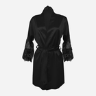 Халат жіночий DKaren Housecoat Beatrice L Black (5903251394087) - зображення 5