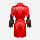 Podomka DKaren Housecoat Beatrice S Red (5903251396425) - obraz 2