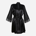 Халат жіночий DKaren Housecoat Bonnie 2XL Black (5903251381469) - зображення 3