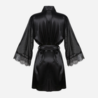 Podomka DKaren Housecoat Bonnie L Black (5903251381445) - obraz 4