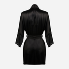 Халат жіночий DKaren Housecoat Clarisse XS Black (5903251394551) - зображення 2