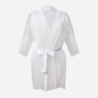 Халат жіночий DKaren Housecoat Costance M White (5903251394452) - зображення 3