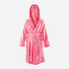 Халат жіночий теплий з капюшоном DKaren Housecoat Diana S Coral (5901780656980)