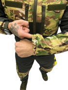 Зимовий тактичний (військовий) водовідштовхувальний костюм М з флісовою підкладкою (51131-М) - зображення 5