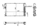 Радіатор охолодження двигуна MB W211/C216 05-13 MAHLE (CR38000S)