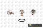 Термостат Lexus LS, RX/Toyota Auris, Avensis, Camry/Volvo S40, V40 1.4-4.0i 90- (56x29x44 82 C) BGA (CT5579)