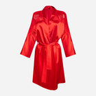 Халат жіночий атласний DKaren Femi XL Червоний (5903251470286) - зображення 3