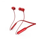 Наушники вакуумные Bluetooth Remax Neckband RB-S17-Red красные 3730772