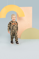 Дитячий світшот для хлопчика Pinokio Olivier 122 см Зелений (5901033297632) - зображення 2