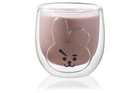 Набір низьких склянок із подвійним дном Ardesto Animals Bunny AR-2630-ARB 300 мл 2 шт
