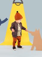 Spodnie dresowe dziecięce Pinokio Oliver 110 cm Brown (5901033298462) - obraz 3