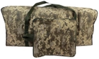 Прочная большая складная дорожная сумка, баул 105 л Ukr military пиксель ВСУ - изображение 2