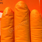 Перчатки нитриловые Mediok Amber размер XS оранжевого цвета 100 шт - изображение 3