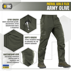 M-Tac штани Patrol Gen.II Flex Army Olive 40/32 - зображення 3