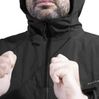 Куртка дощовик Pentagon Monlite Rain Shell Чорний XL - зображення 4