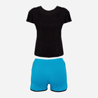 Piżama (T-shirt + spodenki) DKaren Set Abigil 2XL Turquoise (5902230081314) - obraz 3