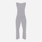 Piżama (podkoszulek + spodnie) DKaren Set Daliola XS Grey (5902230078147) - obraz 1