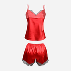 Piżama (podkoszulek + spodenki) DKaren Set Doris XS Red (5903251393820) - obraz 4