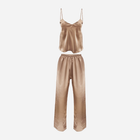Piżama (podkoszulek + spodnie) DKaren Set Iga XL Light Brown (5901780630102) - obraz 1